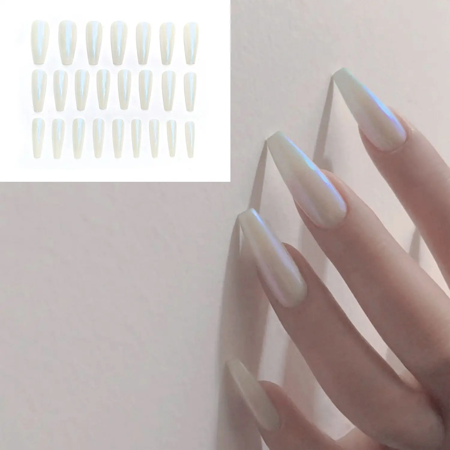 24pcs/Box Ballerina Detachable Artificial Manicure Tool Wearable Fake Nails Nail Tips Long Coffin False Nails
24pcs/Box Ballerina Detachable Artificial Manicure Tool Wearable Fake Nails Nail Tips Long Coffin False Nails