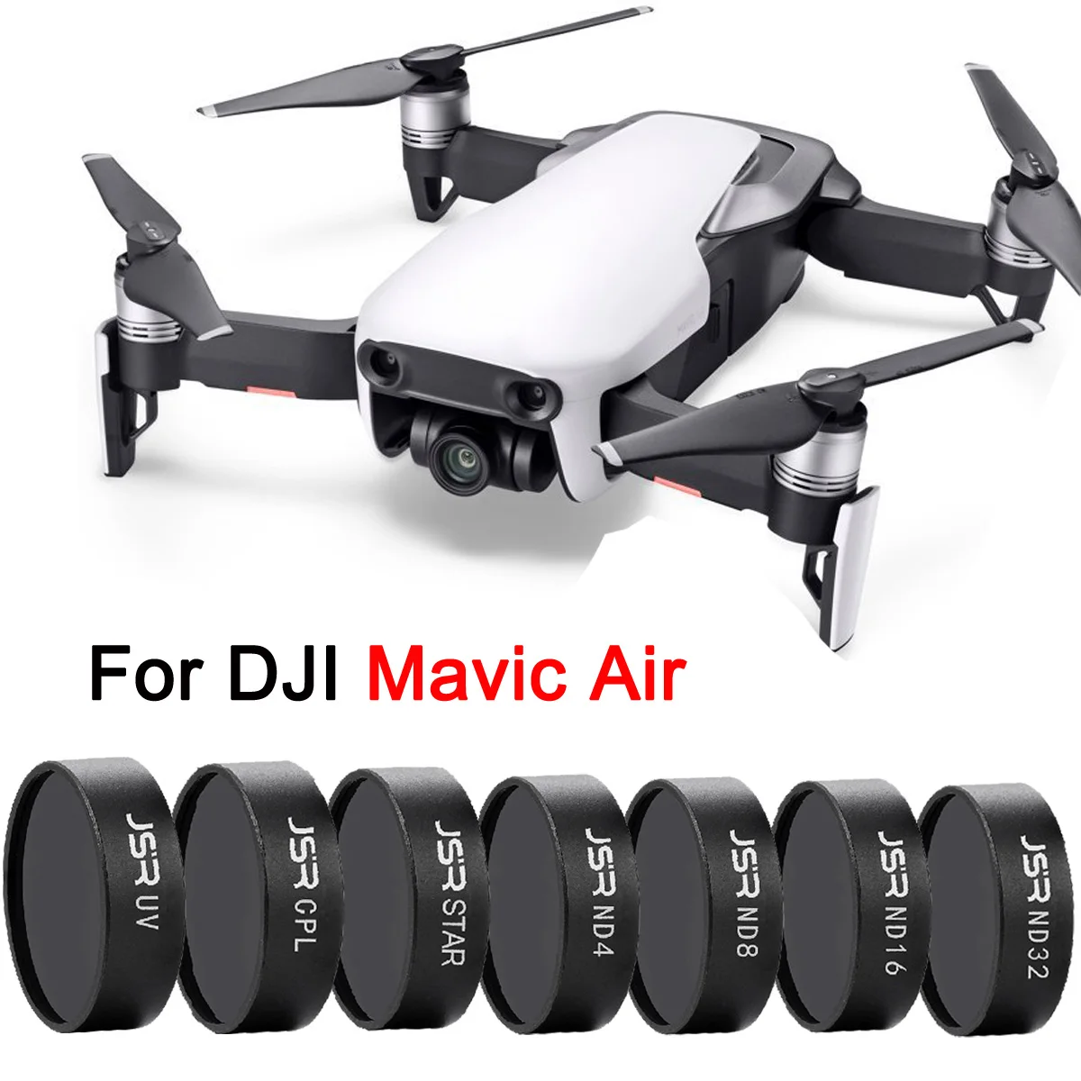 Light Weight Waterproof&Scratch-Resistant Camera Lens Filters ND4 ND8 ND16 STAR CPL UV For DJI Mavic Air Drone
Light Weight Waterproof&Scratch-Resistant Camera Lens Filters ND4 ND8 ND16 STAR CPL UV For DJI Mavic Air Drone