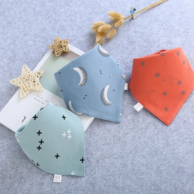 3 шт., Детские треугольные нагрудники из хлопка с принтом
3 шт., Детские треугольные нагрудники из хлопка с принтом