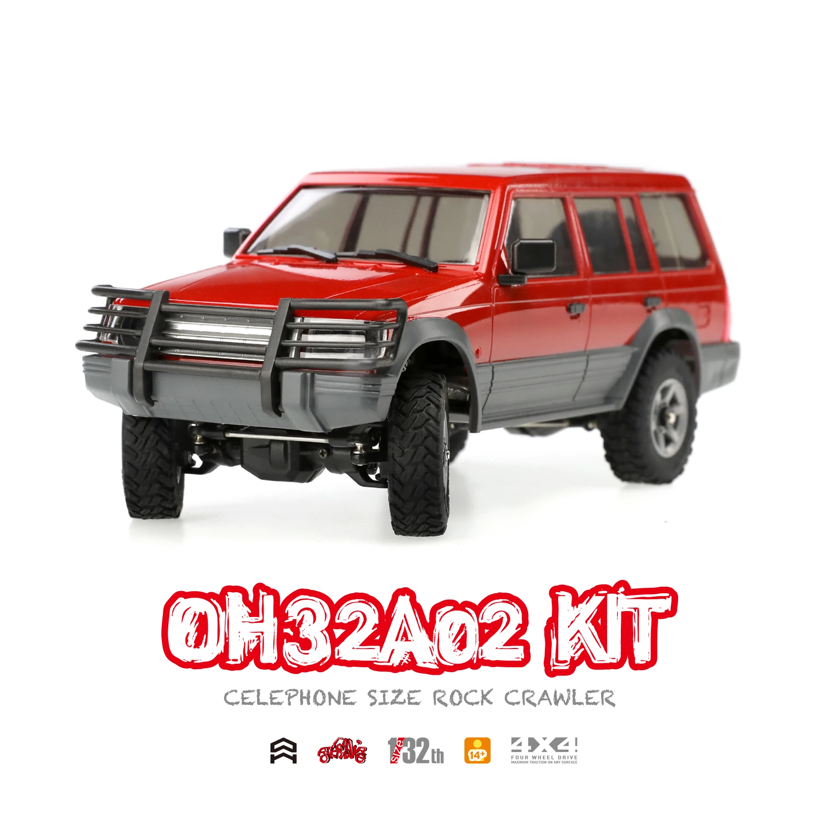 Orlandoo Hunter RC Climbing Car 1/32 Assembly Model OH32A02 Car Simulation KIT
Orlandoo Hunter RC Climbing Car 1/32 Assembly Model OH32A02 Car Simulation KIT