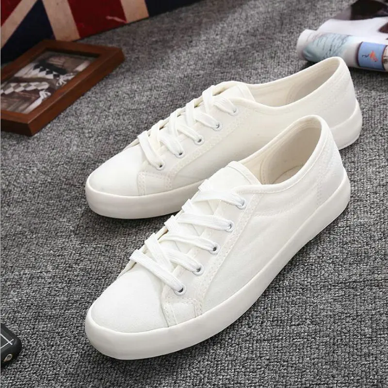 New Breathable Black white Woman Lace Up Casual Flats Shoes Ladies Canvas Shoes Fashion Sneakers canvas shoes A11-86Z
New Breathable Black white Woman Lace Up Casual Flats Shoes Ladies Canvas Shoes Fashion Sneakers canvas shoes A11-86Z