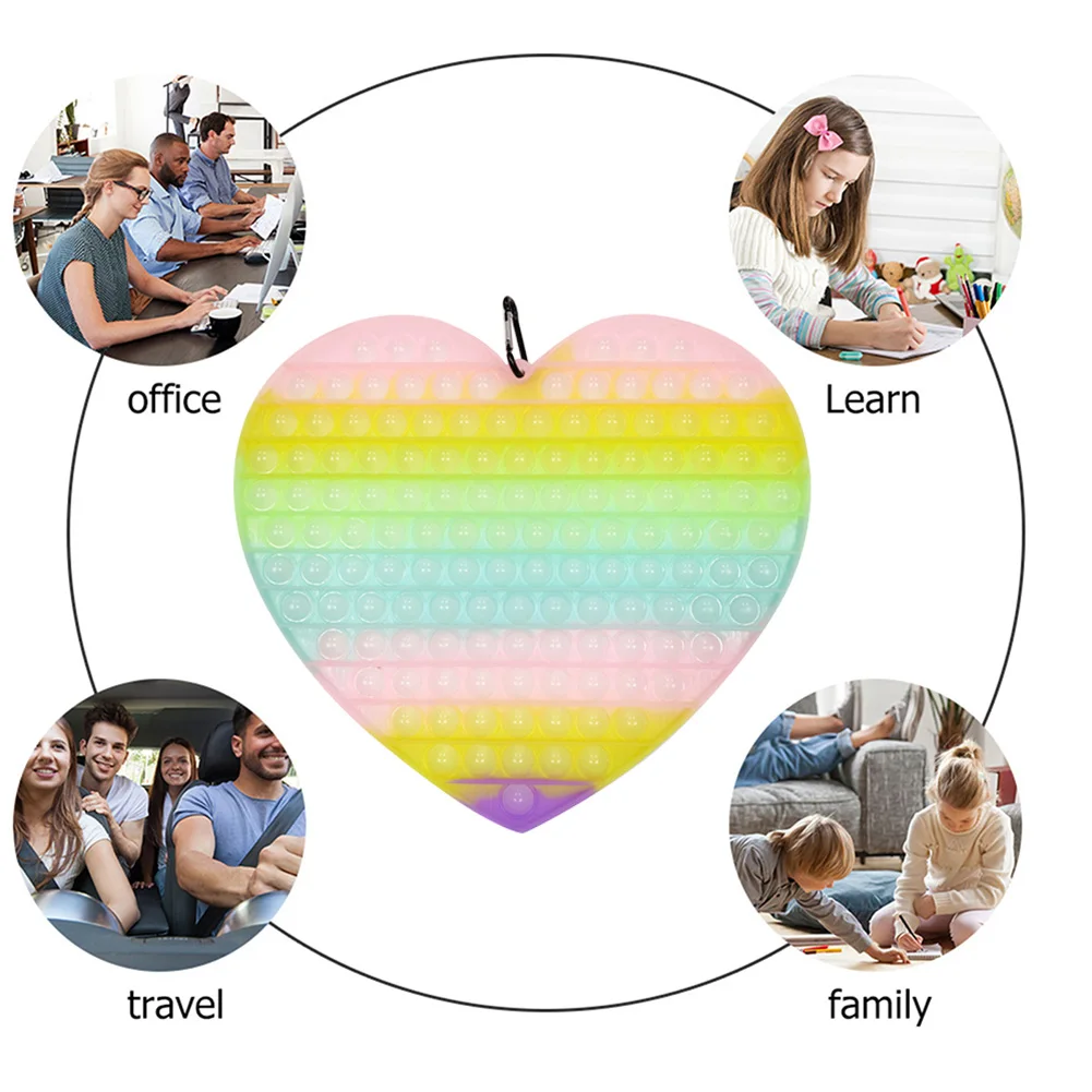 Fidget Toy Bubble Sensory Autism Squishy Stress Reliever Toys Adult Child Funny Anti-stress Push It Fidget Reliver Stress
Fidget Toy Bubble Sensory Autism Squishy Stress Reliever Toys Adult Child Funny Anti-stress Push It Fidget Reliver Stress