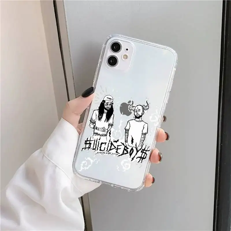 Suicideboys FTP G59 Phone Case Transparent soft For iphone 5 5s 5c se 6 6s 7 8 11 12 plus mini x xs xr pro max
Suicideboys FTP G59 Phone Case Transparent soft For iphone 5 5s 5c se 6 6s 7 8 11 12 plus mini x xs xr pro max