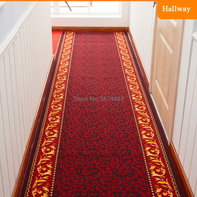 Classical European Stair Carpet Non-Slip Corridor Rug Long Hotel Aisle Carpet Bedroom Mat Carpet Hallway Floor Mat Area Rugs
Classical European Stair Carpet Non-Slip Corridor Rug Long Hotel Aisle Carpet Bedroom Mat Carpet Hallway Floor Mat Area Rugs