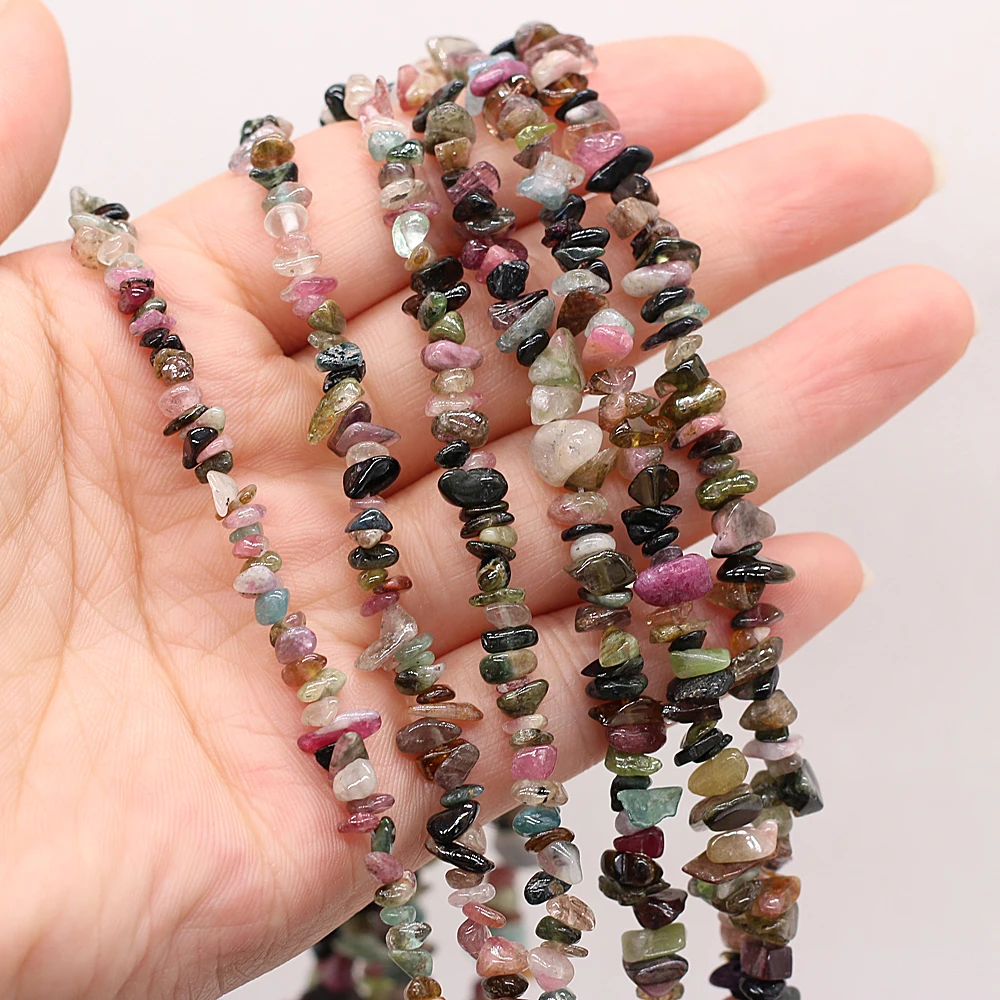 Natural Semi-precious Stones Irregular Crushed Stone Tourmaline Beaded DIY Necklace Bracelet Lady Jewelry Making Wholesale
Natural Semi-precious Stones Irregular Crushed Stone Tourmaline Beaded DIY Necklace Bracelet Lady Jewelry Making Wholesale