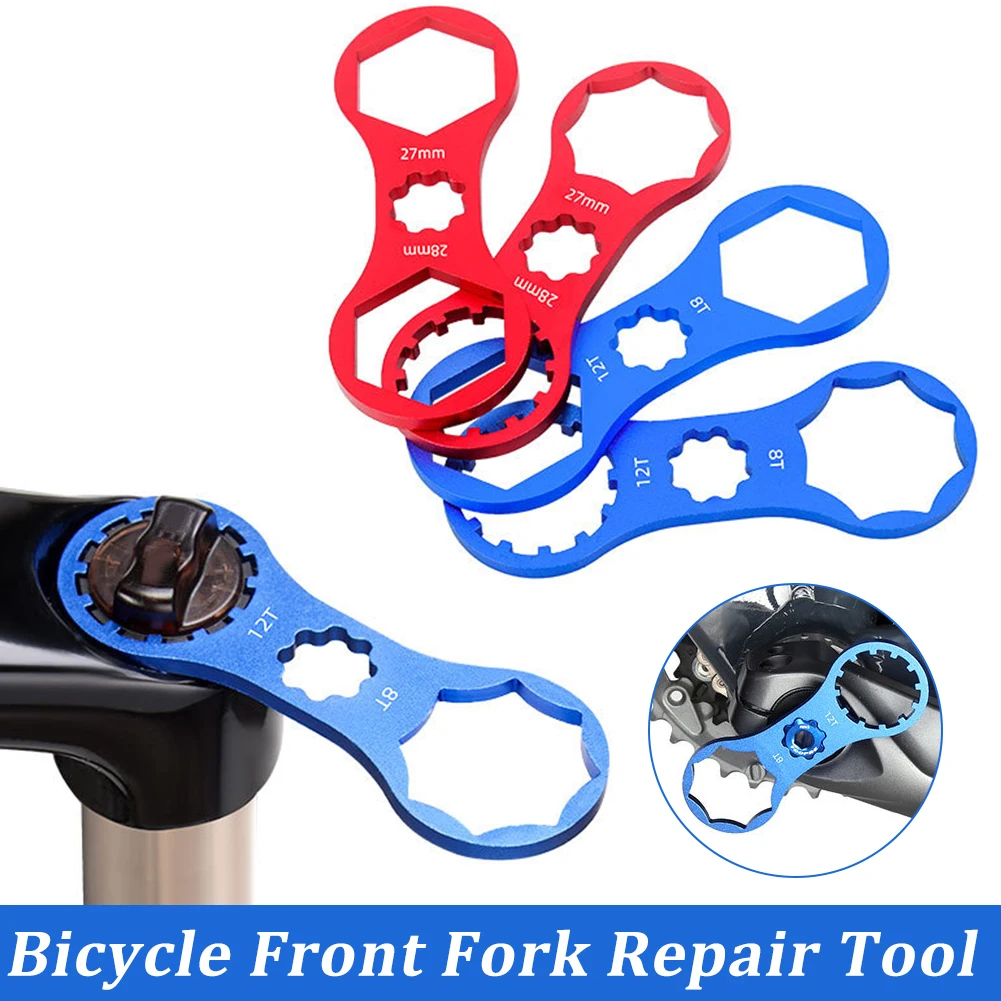 Aluminum Bicycle Front Fork Repair Tool For SR Suntour XCR/XCT/XCM/RST MTB Bike Front Fork Cap Wrench Disassembly Tools
Aluminum Bicycle Front Fork Repair Tool For SR Suntour XCR/XCT/XCM/RST MTB Bike Front Fork Cap Wrench Disassembly Tools