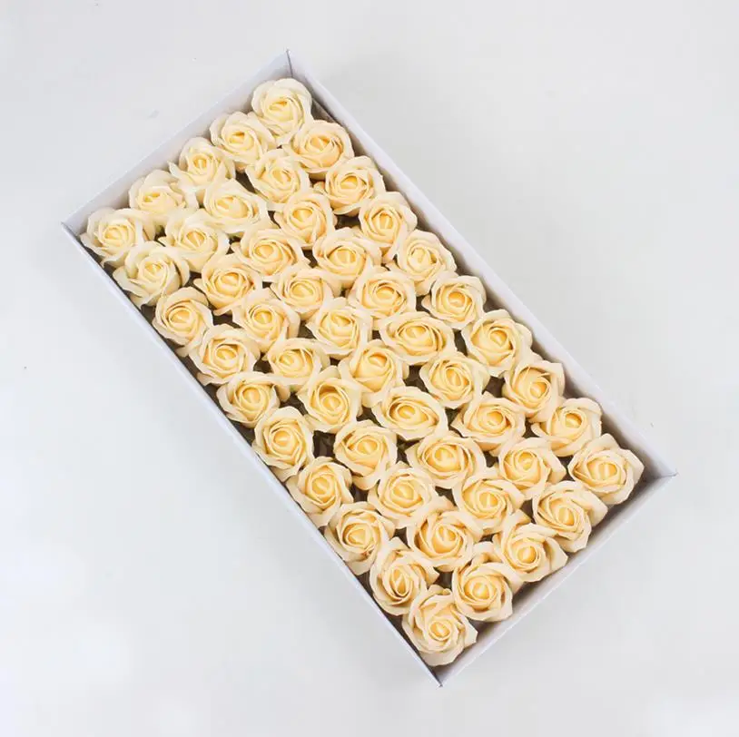 50Pcs/Set Artificial Flowers Rose Soap Flower Head Flower Petal For Wedding Favors and Gift Valentine's Day Decorative Wreaths
50Pcs/Set Artificial Flowers Rose Soap Flower Head Flower Petal For Wedding Favors and Gift Valentine's Day Decorative Wreaths
