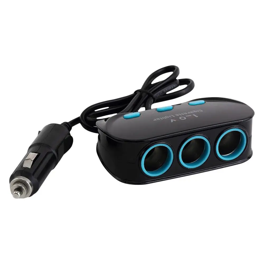 Dual USB Car Charger 12V/24V Car Adapter 3 Cigarette Lighter Sockets with Voltmeter Monitor On/Off Switches Compatible with Phon
Dual USB Car Charger 12V/24V Car Adapter 3 Cigarette Lighter Sockets with Voltmeter Monitor On/Off Switches Compatible with Phon