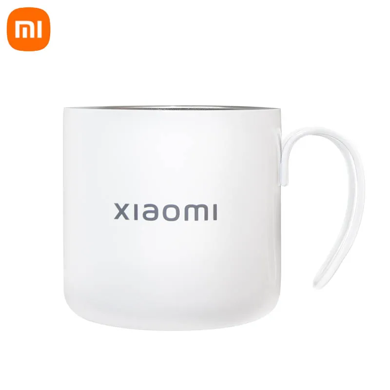 

Оригинальная кружка Xiaomi Mijia, чашка из нержавеющей стали 316, чашка из нержавеющей стали/Гладкий/горячий и холодный кофе, пиво, чашка для воды 400...