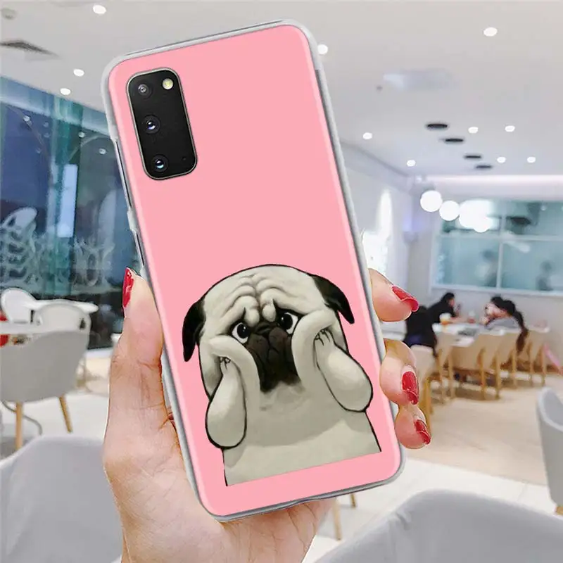 Cute Pug Dog Anime Phone Case 6.5" for Samsung Galaxy S20 FE S10 Plus S21 Ultra S10e S8 S9 Plus Hard PC Cover Bumper Funda
Cute Pug Dog Anime Phone Case 6.5" for Samsung Galaxy S20 FE S10 Plus S21 Ultra S10e S8 S9 Plus Hard PC Cover Bumper Funda