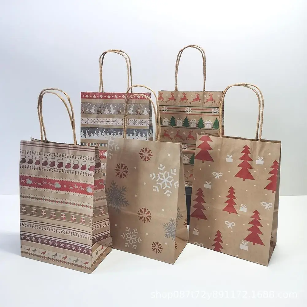 1pc Kraft Paper Gift Bags Merry Christmas Candy Cookie New Party Kids Natal Year Bag 2022 Packaging Favors Boxes L3p9
1pc Kraft Paper Gift Bags Merry Christmas Candy Cookie New Party Kids Natal Year Bag 2022 Packaging Favors Boxes L3p9