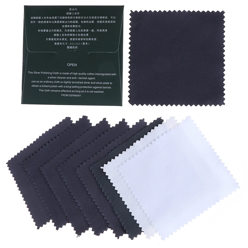 Luxury 10Pcs Silver Polishing Cloth Cleaner Cleaning Cloth Anti-tarnish Cleaning Cloth Tools
Luxury 10Pcs Silver Polishing Cloth Cleaner Cleaning Cloth Anti-tarnish Cleaning Cloth Tools