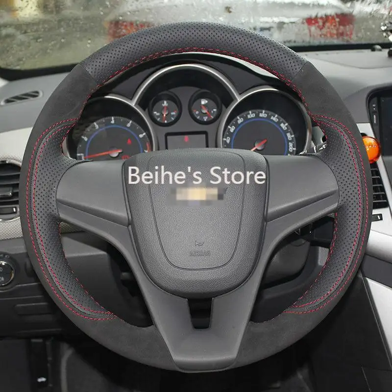 DIY Custom Hand Sew Car Steering Wheel Cover For Chevrolet Cruze
DIY Custom Hand Sew Car Steering Wheel Cover For Chevrolet Cruze