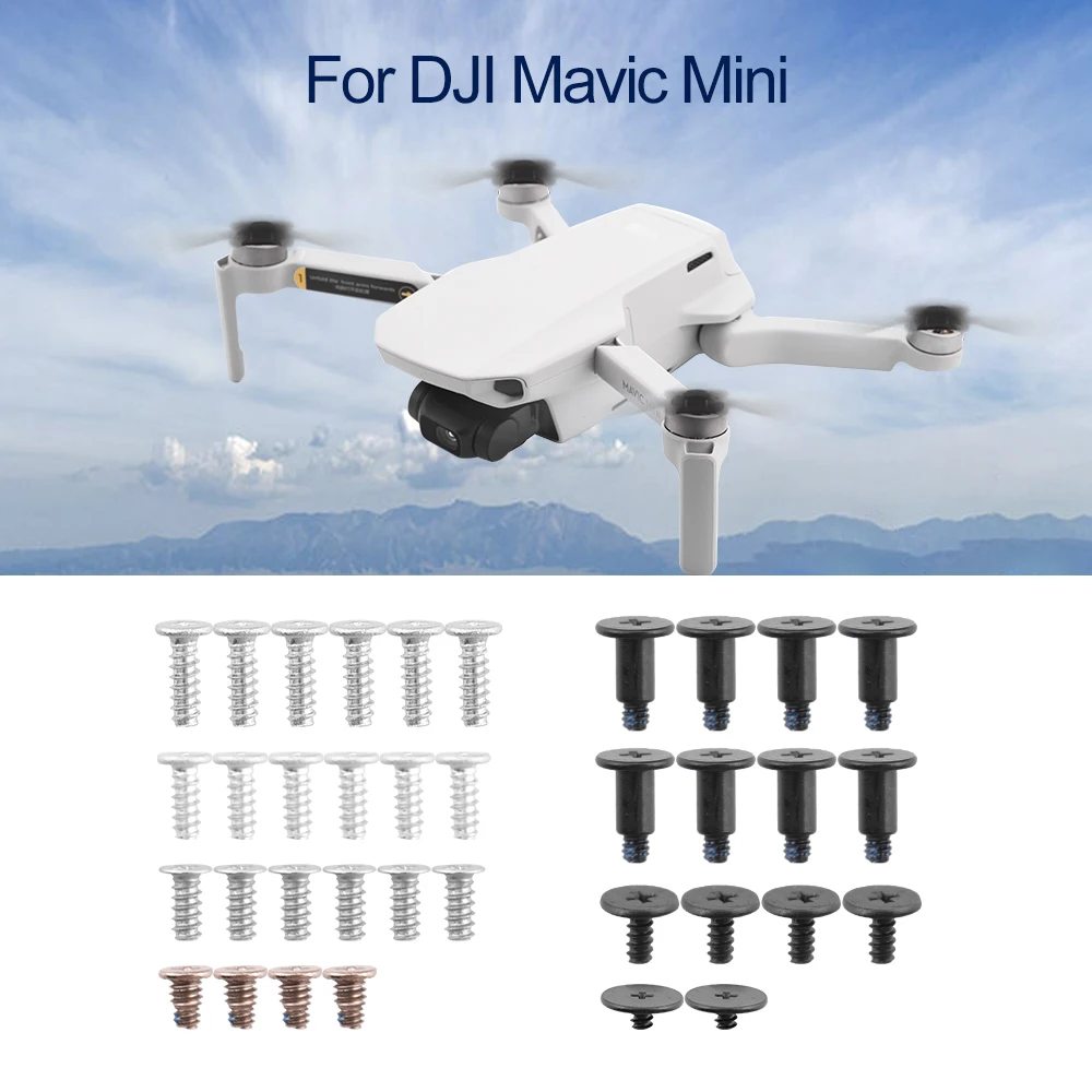 Screw Pack Replacement for DJI Mavic Mini Drone Maintenance Screw Bag Kit Repair Spare Parts Replace for Mavic Mini Accessories
Screw Pack Replacement for DJI Mavic Mini Drone Maintenance Screw Bag Kit Repair Spare Parts Replace for Mavic Mini Accessories