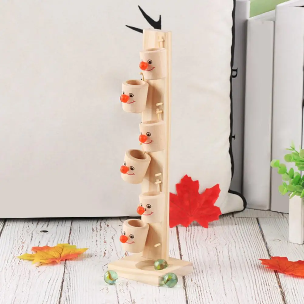 Montessori Baby Clown Pattern Wooden Blocks Tree Marble Ball Run Track Game Kids Toys Children Intelligence Educational Math Toy
Montessori Baby Clown Pattern Wooden Blocks Tree Marble Ball Run Track Game Kids Toys Children Intelligence Educational Math Toy
