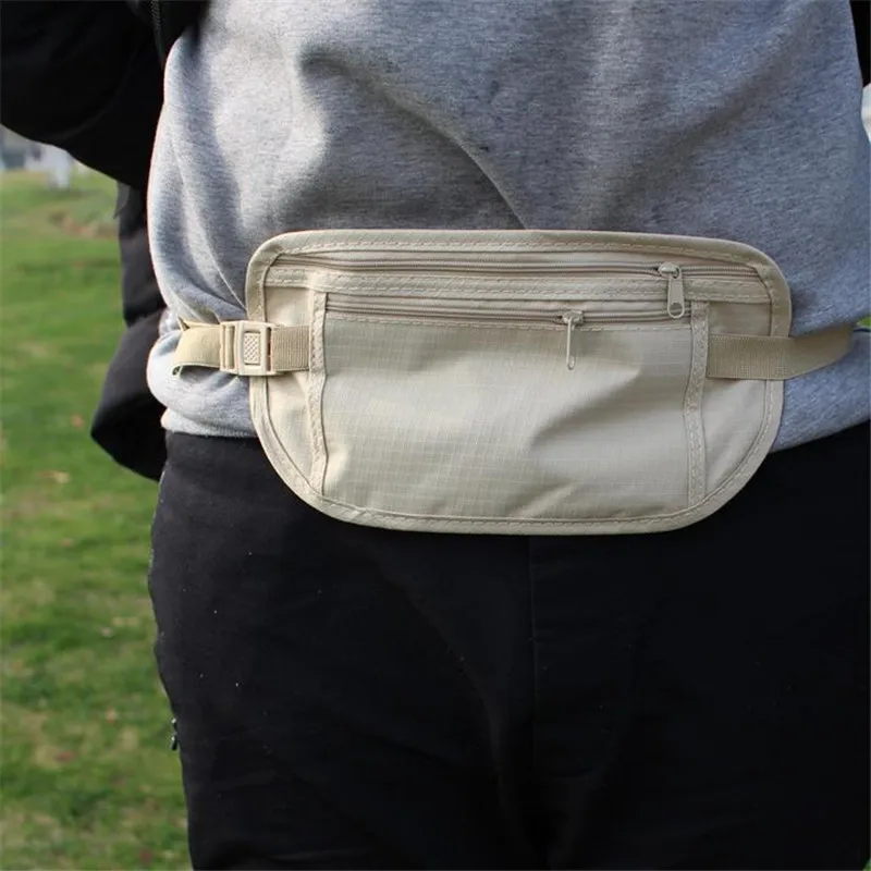 Повседневная сумка-невидимка для мужчин и женщин дорожный поясной кошелек 40 # 1