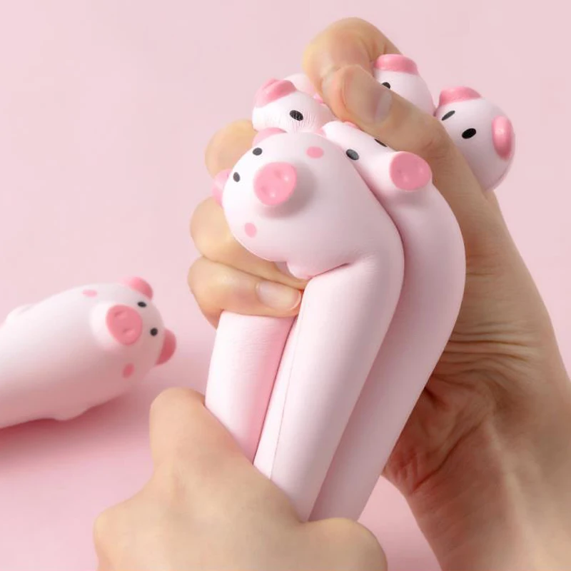 1pc Kawaii Soft Sponge Pink Pig Pressure Relief Gel Pen School Stationery 0.5mm Black Kids Toy Pen
1pc Kawaii Soft Sponge Pink Pig Pressure Relief Gel Pen School Stationery 0.5mm Black Kids Toy Pen
