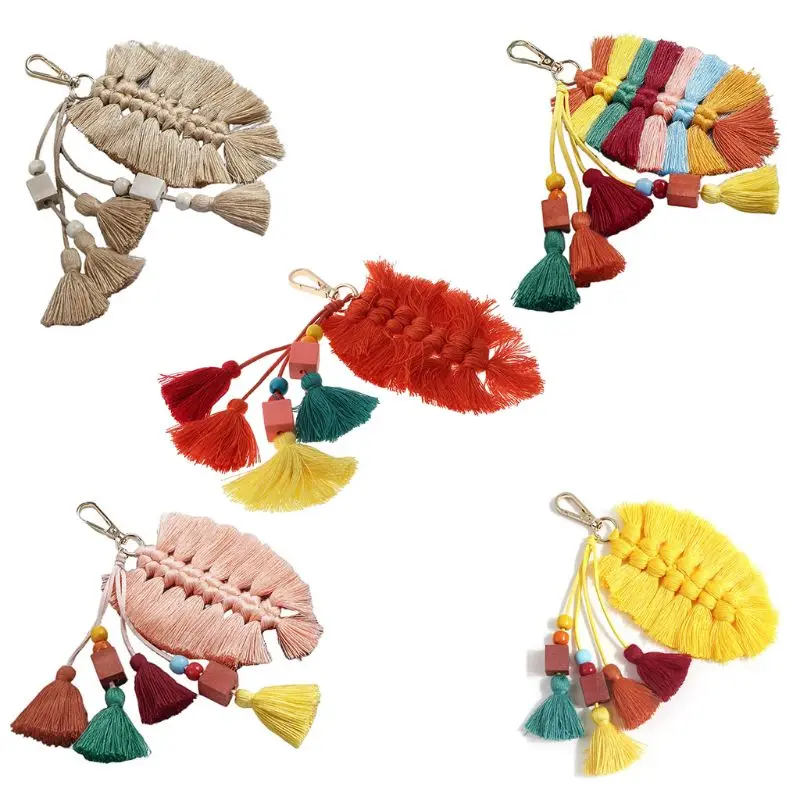 Чисто ручной работы с творческим подходом хлопок Tassel Pendant листья деревянные украшенная бисером сумка украшения T8ND
Чисто ручной работы с творческим подходом хлопок Tassel Pendant листья деревянные украшенная бисером сумка украшения T8ND
