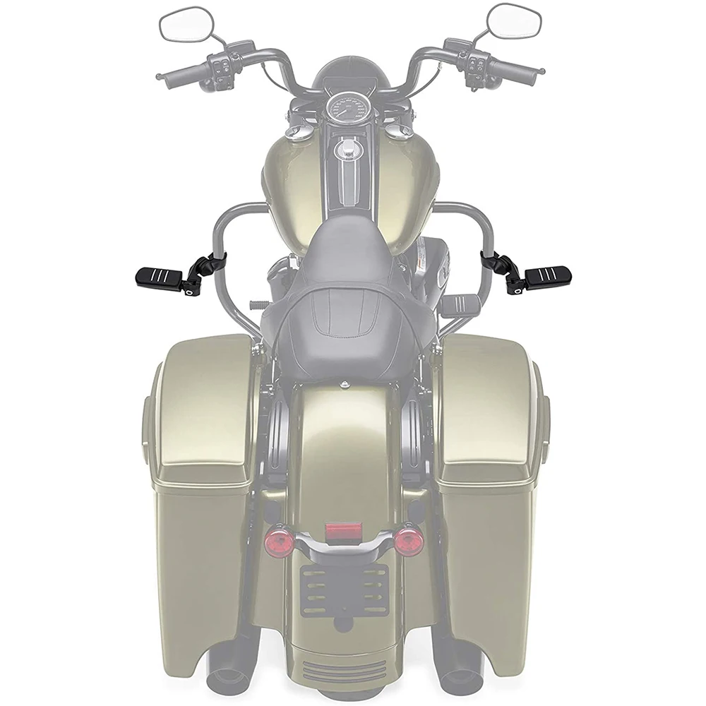 Foot Rest Motorcycle Highway Pegs for Softail Sportster Electra Road Glide Road King Street Glide with 1.25" Engine Guard
Foot Rest Motorcycle Highway Pegs for Softail Sportster Electra Road Glide Road King Street Glide with 1.25" Engine Guard