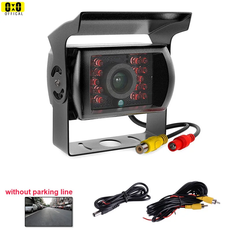 Reverse 18 LED Anti Fog IR Night Vision IP68 Waterproof Car Truck Rear View Reverse Wired CCD Backup Camera Universal 12V-24V
Reverse 18 LED Anti Fog IR Night Vision IP68 Waterproof Car Truck Rear View Reverse Wired CCD Backup Camera Universal 12V-24V