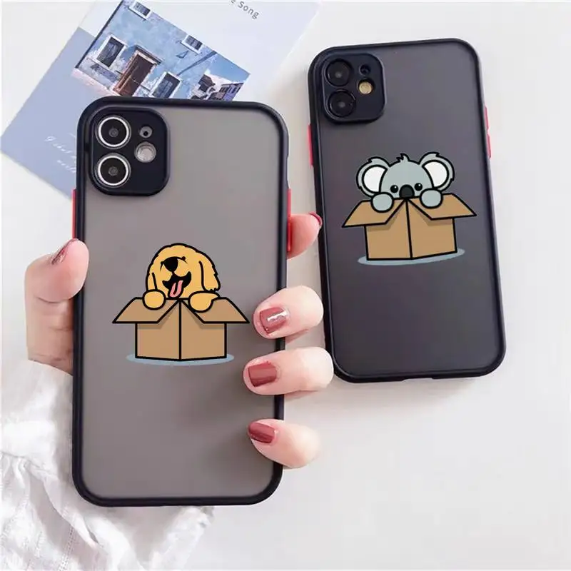 Cartoon Animals Phone Case For iphone 13 12 11 xr xs x 7 8 pro max Light black Soft TPU Silicone Clear Case Cover
Cartoon Animals Phone Case For iphone 13 12 11 xr xs x 7 8 pro max Light black Soft TPU Silicone Clear Case Cover