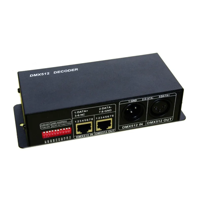 DMX512 постоянного Напряжение общий анод, RGBW контроллер для светодиодные лампы светодиодные полосы WS-DMX-NET-K-4CH
DMX512 постоянного Напряжение общий анод, RGBW контроллер для светодиодные лампы светодиодные полосы WS-DMX-NET-K-4CH