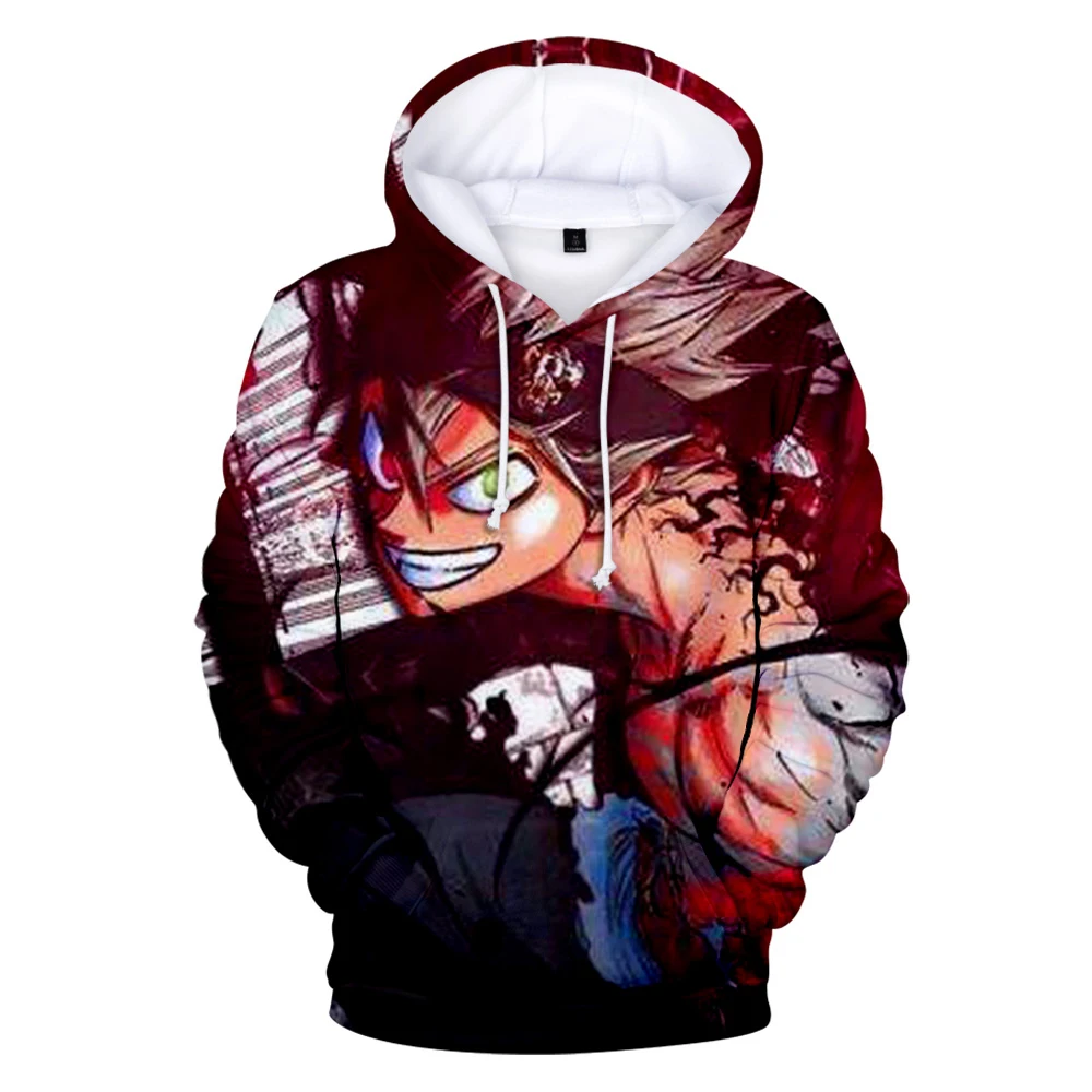 2020 Black Clover 3D Hoodies Sweatshirts Men/women Fashion Hoodie Spring Autumn Long Sleeve Boys/girls Pullovers Outwear Top
2020 Black Clover 3D Hoodies Sweatshirts Men/women Fashion Hoodie Spring Autumn Long Sleeve Boys/girls Pullovers Outwear Top