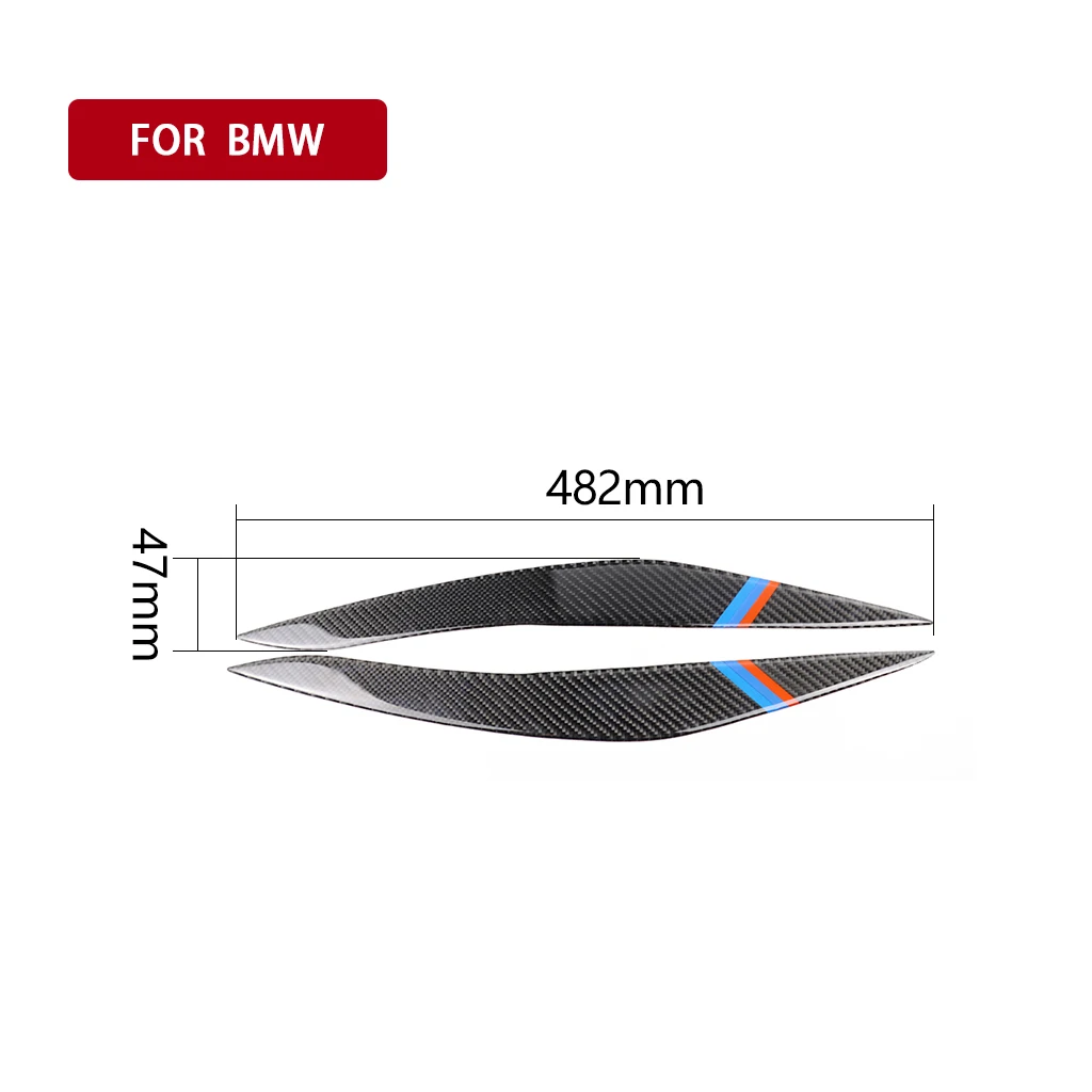 Carbon fiber automobile styling lamp eyebrow protection decoration, suitable FOR BMW 5 series F10 2010-2016 Sticker
Carbon fiber automobile styling lamp eyebrow protection decoration, suitable FOR BMW 5 series F10 2010-2016 Sticker