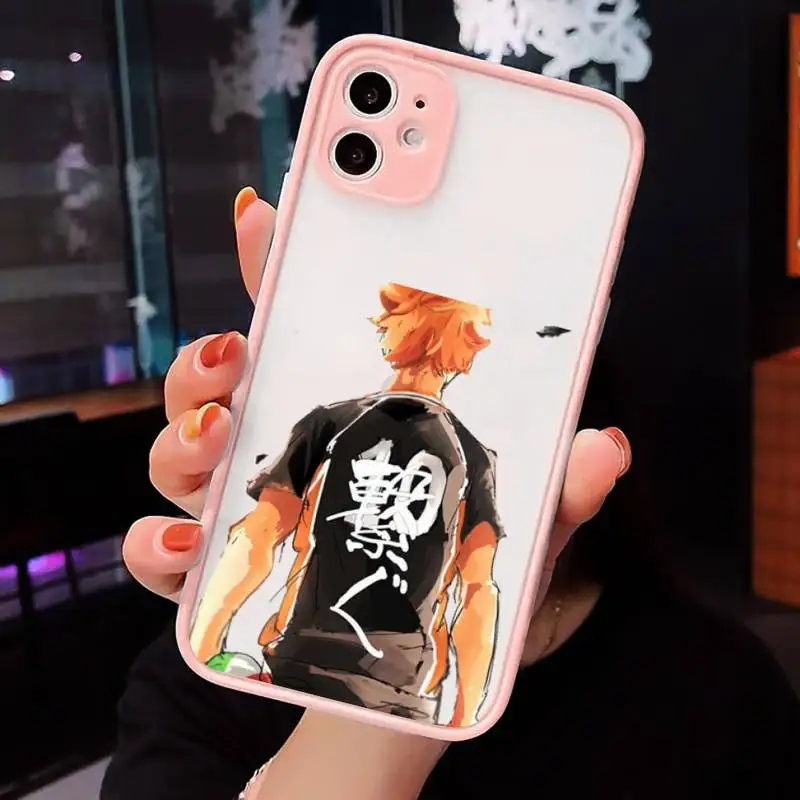 Haikyuu Hinata Anime Volleyball Phone Cases matte transparent For iphone 7 8 11 12 plus mini x xs xr pro max cover
Haikyuu Hinata Anime Volleyball Phone Cases matte transparent For iphone 7 8 11 12 plus mini x xs xr pro max cover