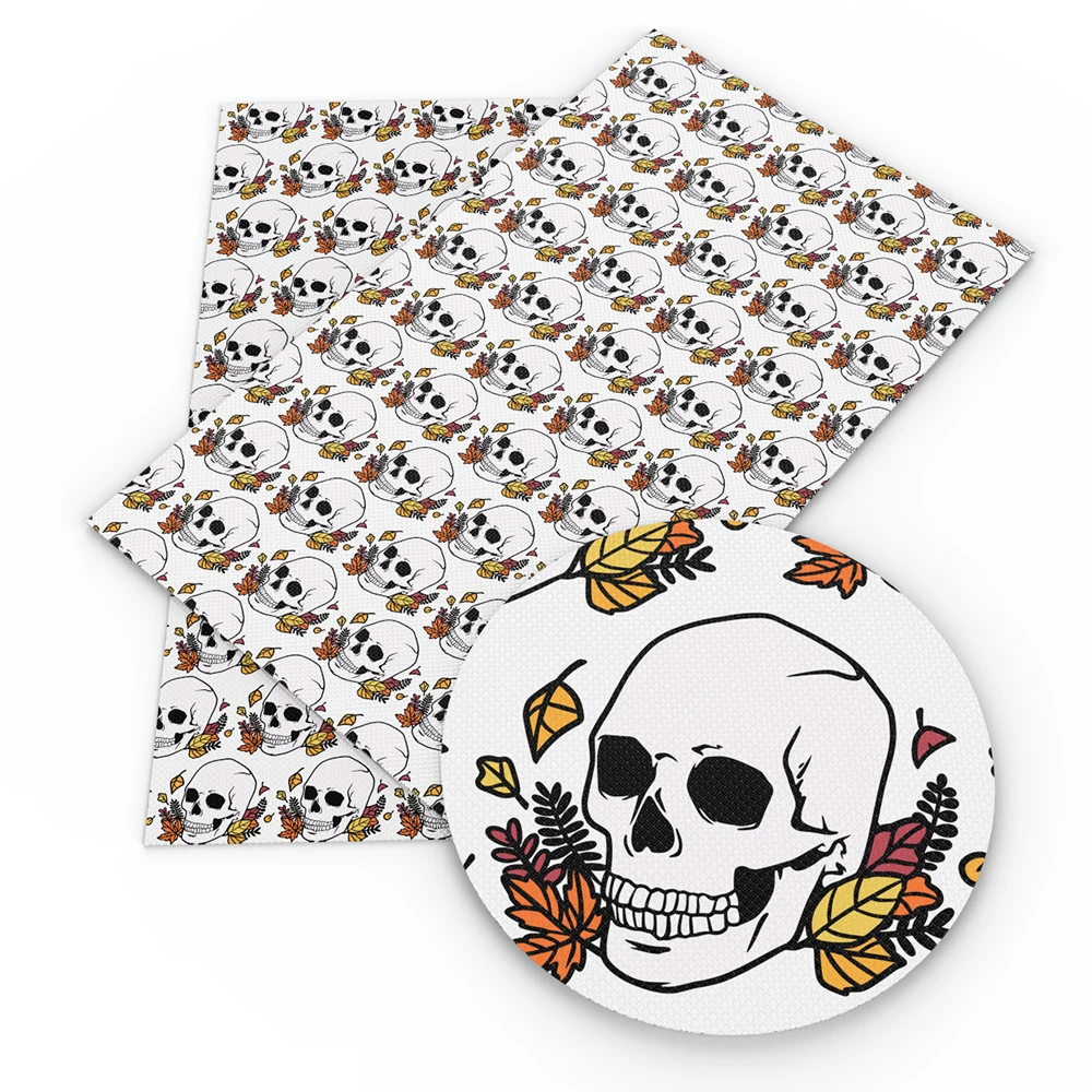 20*33cm Halloween Printed Faux Leather Fabric Sheet Vinyl Leatherette Clothing Upholstery DIY Earrings Hair Bows,1Yc12010
20*33cm Halloween Printed Faux Leather Fabric Sheet Vinyl Leatherette Clothing Upholstery DIY Earrings Hair Bows,1Yc12010