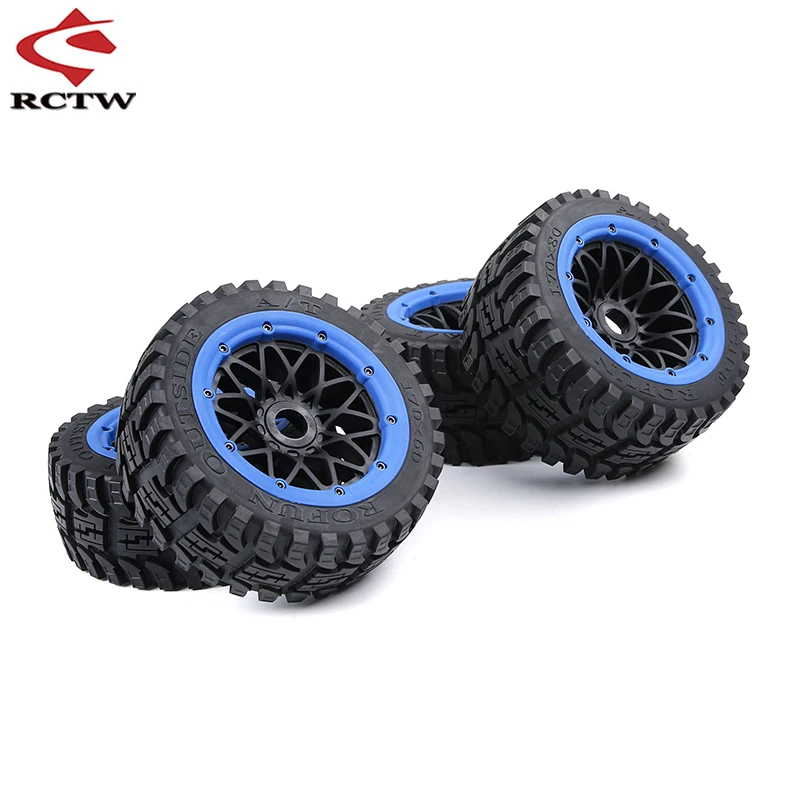 Gen.2 All-terrain Front Rear Tyre Assembly 4PCS/Set for 1/5 HPI ROVAN BAJA KM ROFUN BAHA 5B Truck Rc Car Toys Parts
Gen.2 All-terrain Front Rear Tyre Assembly 4PCS/Set for 1/5 HPI ROVAN BAJA KM ROFUN BAHA 5B Truck Rc Car Toys Parts