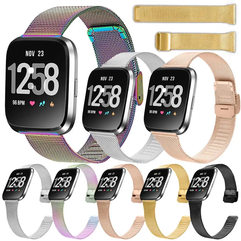 22mm Watch Strap for Fitbit Versa Versa 2 Replacement Stainless Steel T-shape Buckle Watch Bands Bracelet for Fitbit Versa Lite
22mm Watch Strap for Fitbit Versa Versa 2 Replacement Stainless Steel T-shape Buckle Watch Bands Bracelet for Fitbit Versa Lite