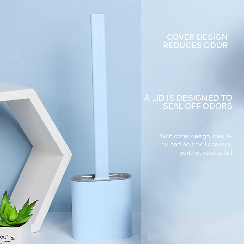 TPR PP Silicone Toilet Cleaning Brush Bathroom Cleaner For Homes Housewives Shower Room
TPR PP Silicone Toilet Cleaning Brush Bathroom Cleaner For Homes Housewives Shower Room