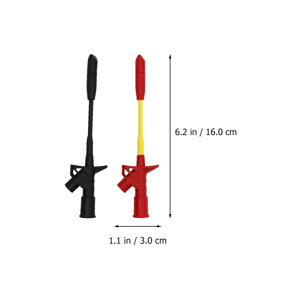2 pcs TPC168 Full Insulated Heavy-Duty Insulation Piercing Probe Automotive test Clip with back probe
2 pcs TPC168 Full Insulated Heavy-Duty Insulation Piercing Probe Automotive test Clip with back probe