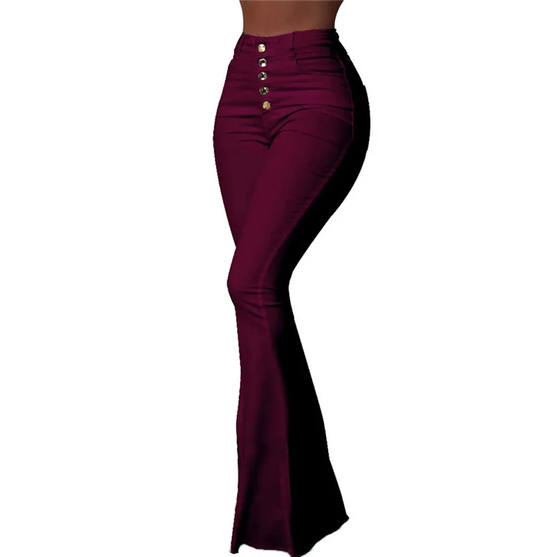 White Bell-Bottom Pants Women Button High Waist Flare Pants New Trousers Slim Casual Elegant Work Wear Pantalon Femme
White Bell-Bottom Pants Women Button High Waist Flare Pants New Trousers Slim Casual Elegant Work Wear Pantalon Femme