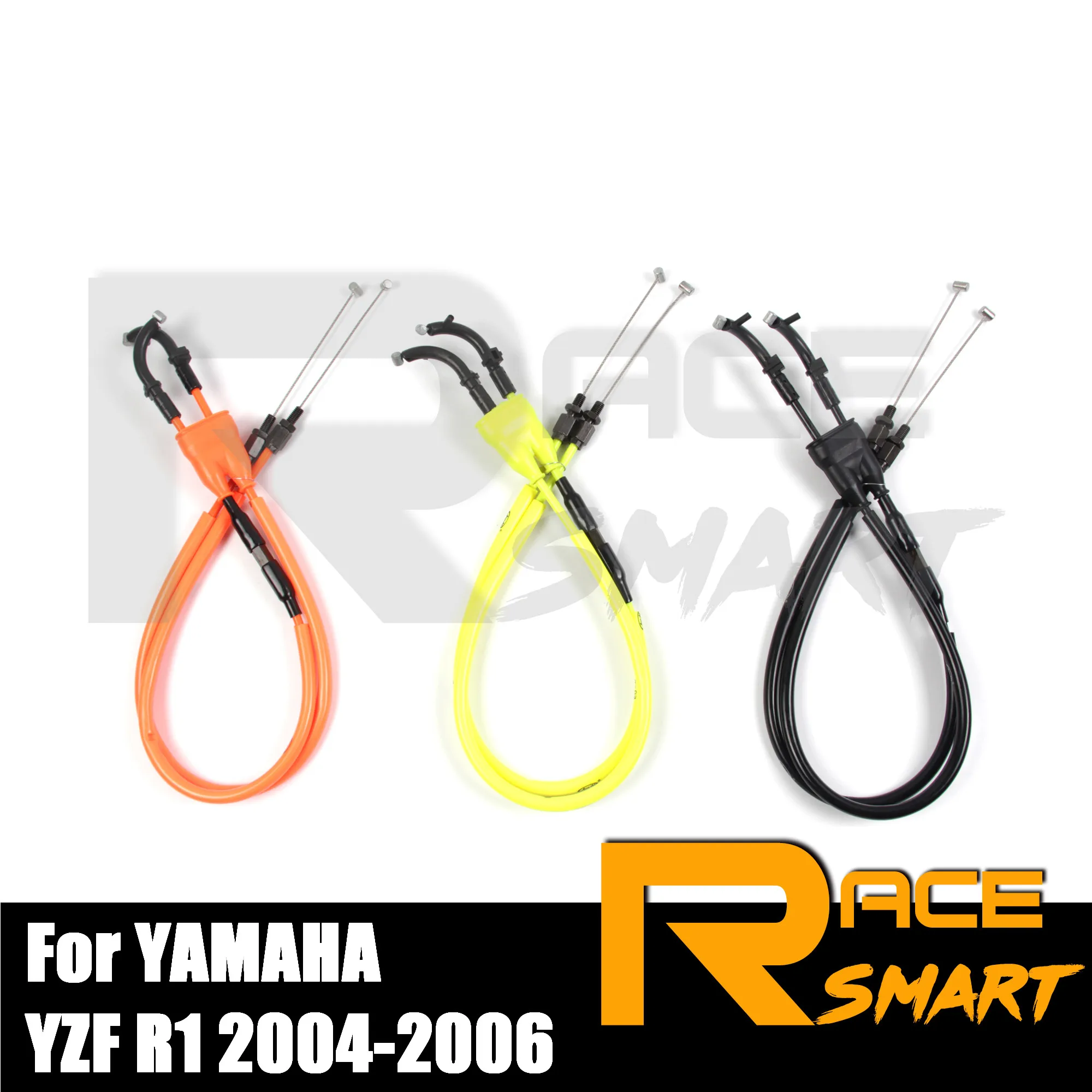 1 Pair Motorcycles Throttle Cables Stainless Steel Wire Line For YAMAHA YZF R1 2004-2006 2005 YZFR1 YZF-R1 Black Orange Yellow
1 Pair Motorcycles Throttle Cables Stainless Steel Wire Line For YAMAHA YZF R1 2004-2006 2005 YZFR1 YZF-R1 Black Orange Yellow