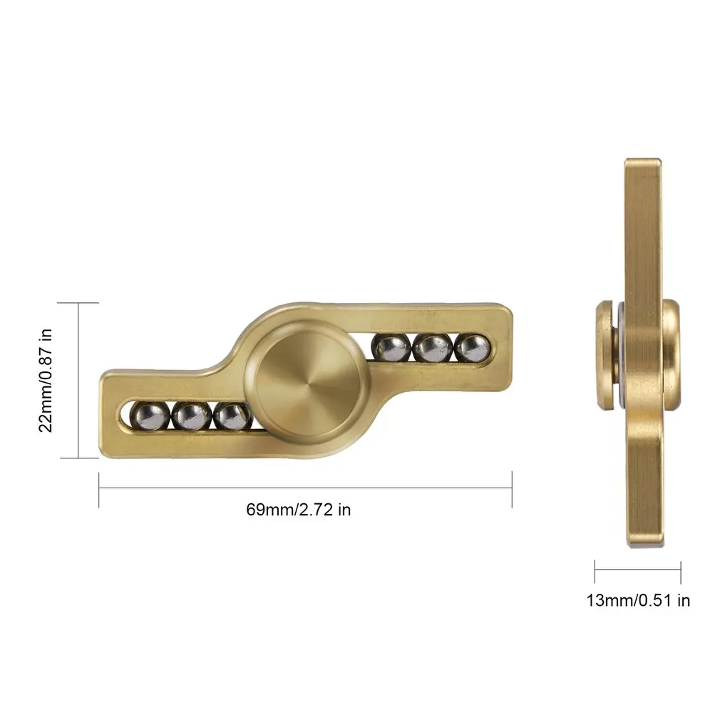 Six Stainless Steel Balls Relieving Anxiety Stress Reducer Finger Toy Two Leaves Hand Spinner With Removeable Bearing Cover
Six Stainless Steel Balls Relieving Anxiety Stress Reducer Finger Toy Two Leaves Hand Spinner With Removeable Bearing Cover