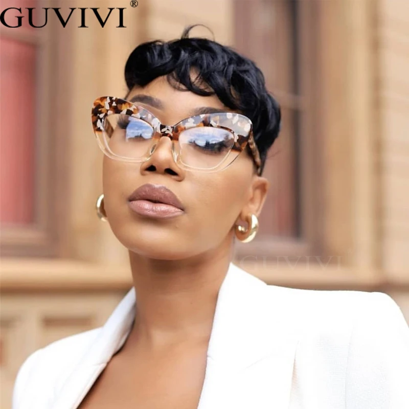Vintage Cat Eye Optical Anti-blue Glasses Frames New Women Overiszed Retro Optical Frames Eyewear UV400 Can Wear Myopia Glasses
Vintage Cat Eye Optical Anti-blue Glasses Frames New Women Overiszed Retro Optical Frames Eyewear UV400 Can Wear Myopia Glasses