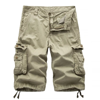 Cargo Shorts Men 2020 Summer Army Military Tactical Homme Shorts Casual Solid Multi-Pocket Male Cargo Shorts Plus Size 
Cargo Shorts Men 2020 Summer Army Military Tactical Homme Shorts Casual Solid Multi-Pocket Male Cargo Shorts Plus Size