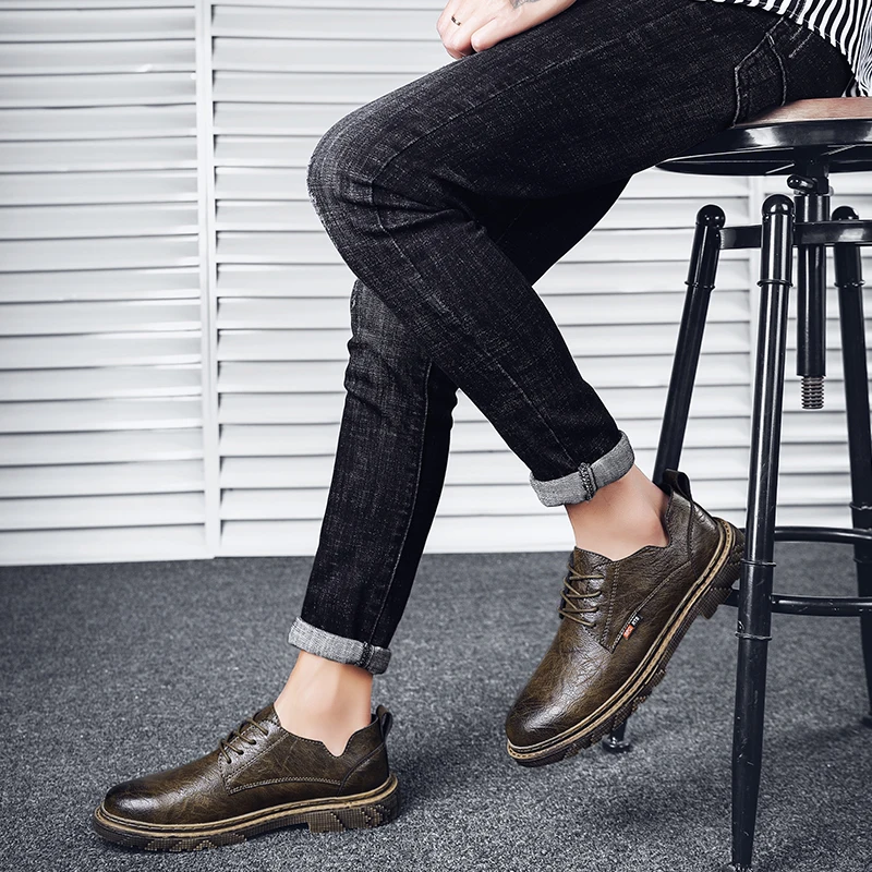 Casual Shoes Man Fashion Men Black Casual Shoes Leather Zapatos Informales De Hombre Flat Causal For Cuero Casuales Para
Casual Shoes Man Fashion Men Black Casual Shoes Leather Zapatos Informales De Hombre Flat Causal For Cuero Casuales Para