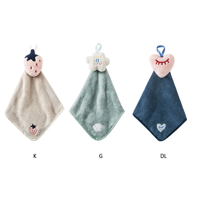 Kitchen Hanging Towels Cartoon Cute Hand Towel Bathroom Kitchen Household Hanging Rag Absorbent Thickened Hand Towel
Kitchen Hanging Towels Cartoon Cute Hand Towel Bathroom Kitchen Household Hanging Rag Absorbent Thickened Hand Towel