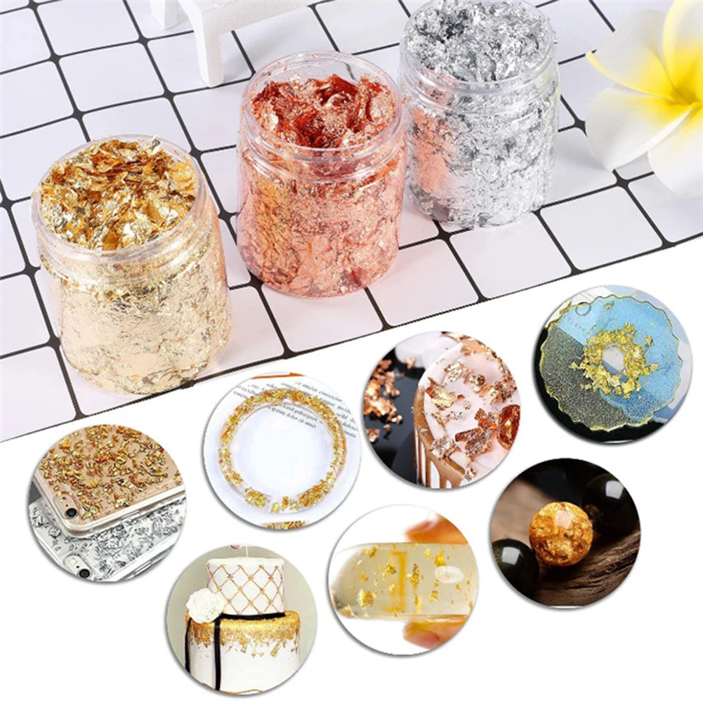 10g Imitation Gold Foil Sequins Gilding DIY Nail Art Decor Glitters Art Gilding Imitation Gold Foil Flakes Metallic Leaf
10g Imitation Gold Foil Sequins Gilding DIY Nail Art Decor Glitters Art Gilding Imitation Gold Foil Flakes Metallic Leaf