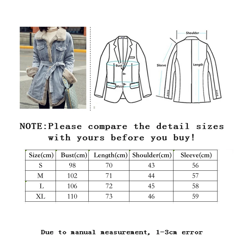 Sllsky Mid-length cowboy Parkas Jacket Women Winter Thicken Plus Velvet Warm Cotton Coat Fur Collar Draw Back Fashion Outerwear
Sllsky Mid-length cowboy Parkas Jacket Women Winter Thicken Plus Velvet Warm Cotton Coat Fur Collar Draw Back Fashion Outerwear