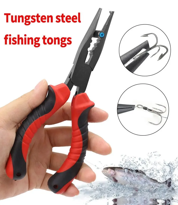 Fishing Pliers Red Sea Stainless Steel Braid Snap Hook Tools Anti-Rust Dirt-Proof Split Ring Fishing Scissor Pliers Accessoris
Fishing Pliers Red Sea Stainless Steel Braid Snap Hook Tools Anti-Rust Dirt-Proof Split Ring Fishing Scissor Pliers Accessoris