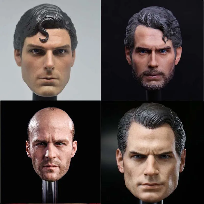 1/6 Scale Heros Clark Kent Head Sculpt For Hot Toys Body action figure toys collections
1/6 Scale Heros Clark Kent Head Sculpt For Hot Toys Body action figure toys collections