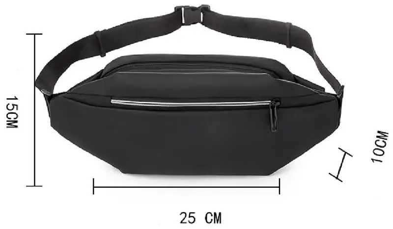 Men Nylon Waist Bags Fanny Pack Belt Waist Packs Laser Chest Phone Pouch
Men Nylon Waist Bags Fanny Pack Belt Waist Packs Laser Chest Phone Pouch