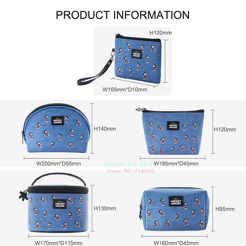 Genuine Disney 5pcs/set Blue PVC Mickey Multi-function Women Bag Cosmetic Wallet Purse Bag Fashion Mummy Handheld for Girls
Genuine Disney 5pcs/set Blue PVC Mickey Multi-function Women Bag Cosmetic Wallet Purse Bag Fashion Mummy Handheld for Girls