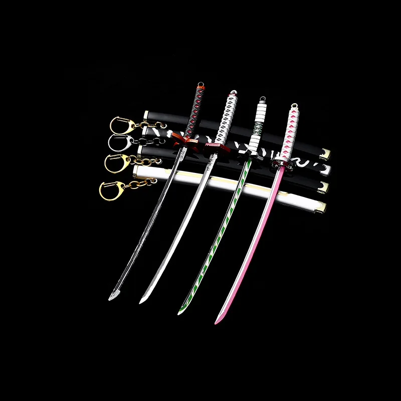 Anime Peripheral Slayer Blade Sunwheel Knife Tanjiro Tomioka Yoshiyuki Butterfly Ninja Alloy Sheath Weapon Model Keychain 22cm
Anime Peripheral Slayer Blade Sunwheel Knife Tanjiro Tomioka Yoshiyuki Butterfly Ninja Alloy Sheath Weapon Model Keychain 22cm