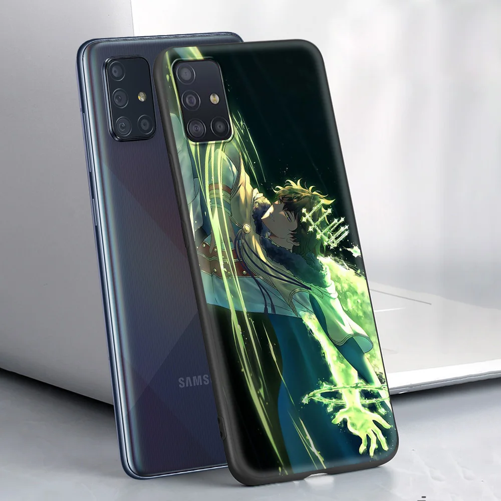 Asta Anime Black Smartphone Accessories Cover for Samsung Galaxy A50 A70 A10 A10S A20 A30 A40 A60 Luxury Soft Case Shell
Asta Anime Black Smartphone Accessories Cover for Samsung Galaxy A50 A70 A10 A10S A20 A30 A40 A60 Luxury Soft Case Shell