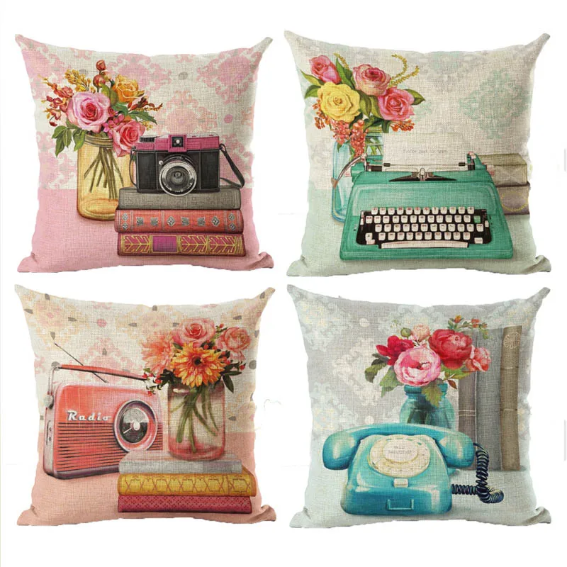Creative Retro Camera Typewriter Cushion Cover Throw Pillow Case Linen Sofa Home Decoration Pillowcase Cushion Cover
Creative Retro Camera Typewriter Cushion Cover Throw Pillow Case Linen Sofa Home Decoration Pillowcase Cushion Cover